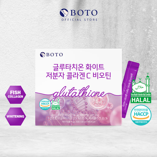 BOTO Glutathione Collagen C Biotin 30pc