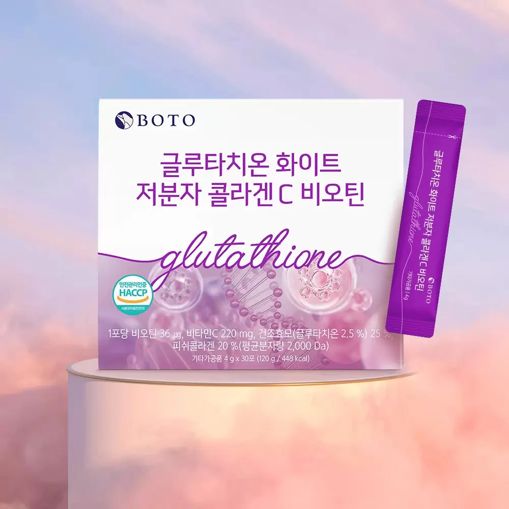 BOTO Glutathione Collagen C Biotin 30pc