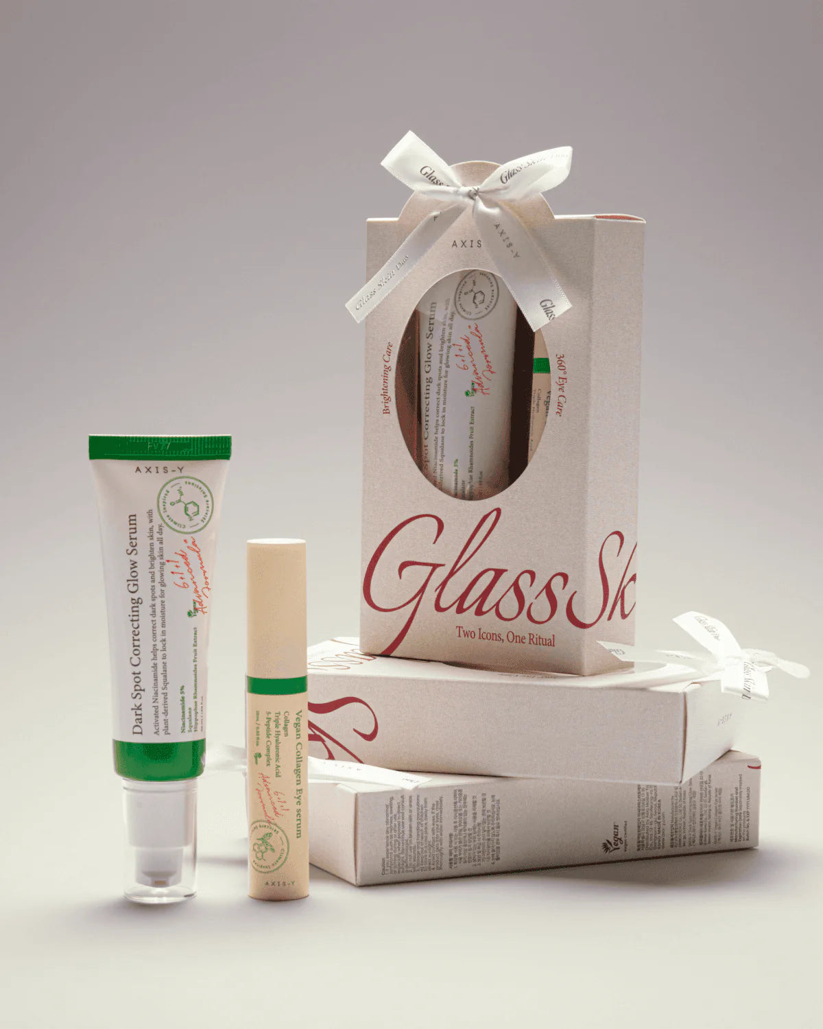 AXIS-Y Glass Skin Duo Set (Serum & Eye Serum)