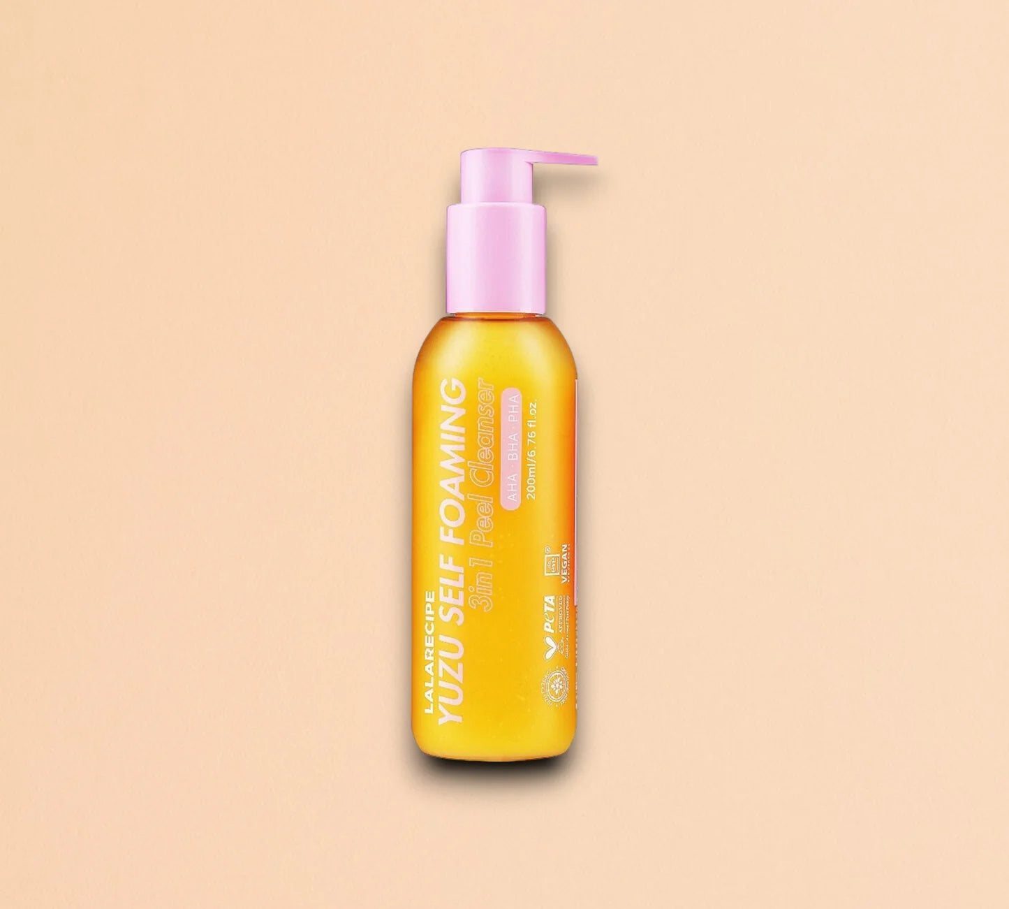 Lalarecipe Yuzu Vita C 3-In-1 Foaming Cleanser 200ml