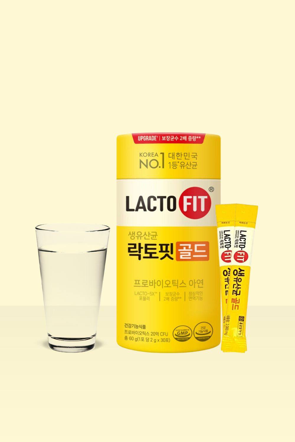 LACTO-FIT Probiotics Gold 50 Sticks