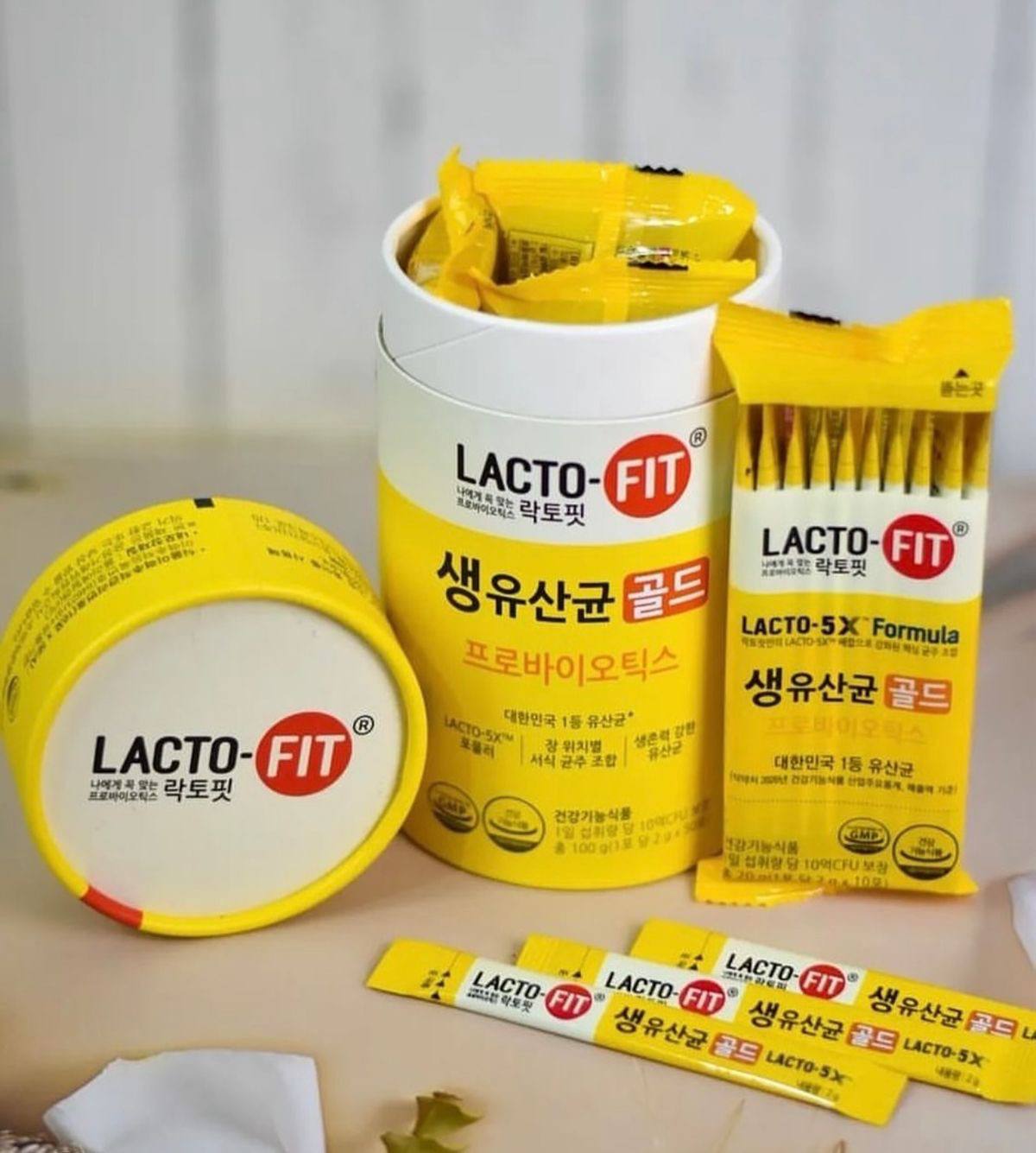 LACTO-FIT Probiotics Gold 50 Sticks